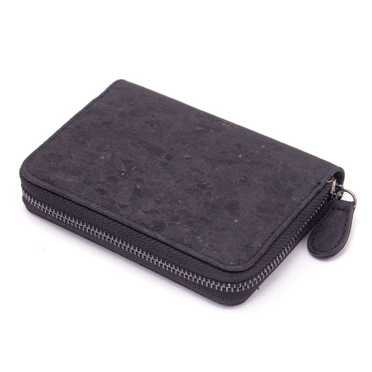 Wallet Mini Black made of cork MC-2043
