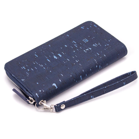 Wallet Blue mixed silver MC-2049-B