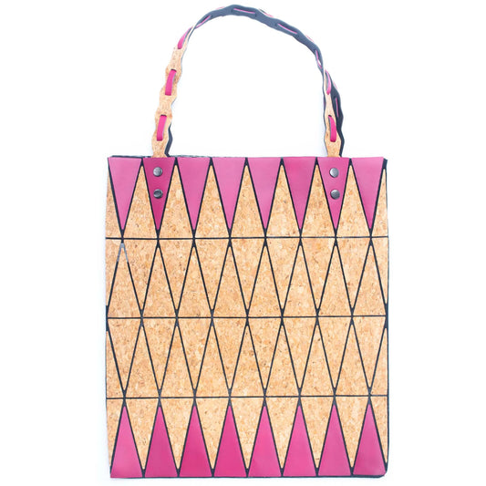 Tote Bag Geometric made of cork MC-2211